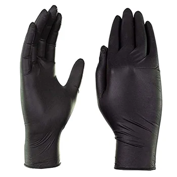 

100 Pairs Disposable Nitrile Gloves Safety Rubber Protection for Working Cleaning Home HFing