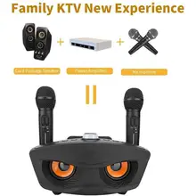 

Wireless Karaoke Microphone Portable Karaoke Speaker Multifunctional Karaoke Speaker Compact Karaoke System For Home Party/KTV