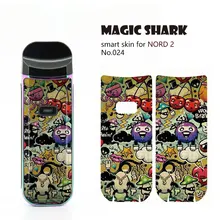マジックサメフラッシュマンスカル復讐毒悪魔猫鉄男なしフェードカバー用 Smok Nord2 ノール 2 022 042 Aliexpress 携帯電話 電気通信