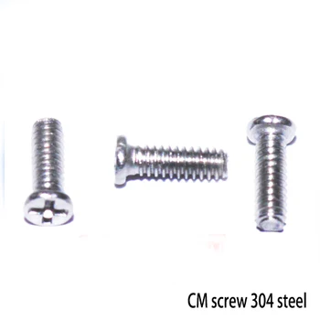 

M1.6x2.5 3 4.5 6 4 small flat CM thin head screw 304 Steel screw cross flat head drive fastener electronic part repair