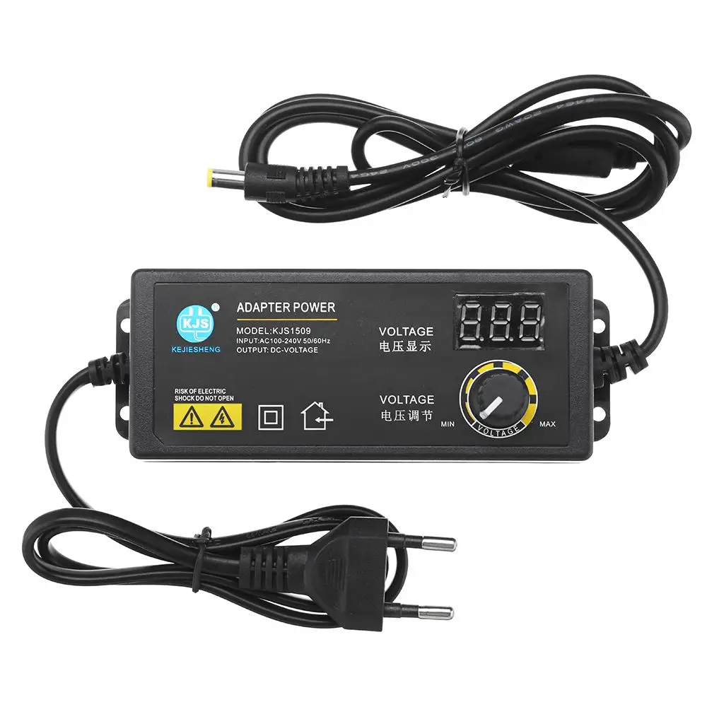 CLAITE KJS 1509 3 12V 5A адаптер питания AC/DC регулируемого напряжения светодиодный дисплей