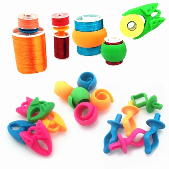 20pcs Bobbin Thread Holder Buddies Clips Sewing Accessory Thread Spool  Organizer - AliExpress