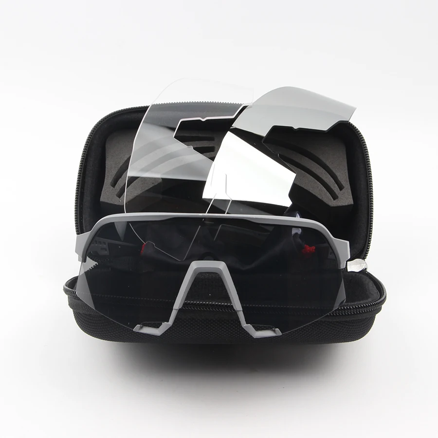 S3gray black lens 100 Питер новые S3 велосипедные солнцезащитные очки sagan LE коллекция MTB велосипедные очки солнцезащитные очки speed sagan - Цвет: S3gray black lens