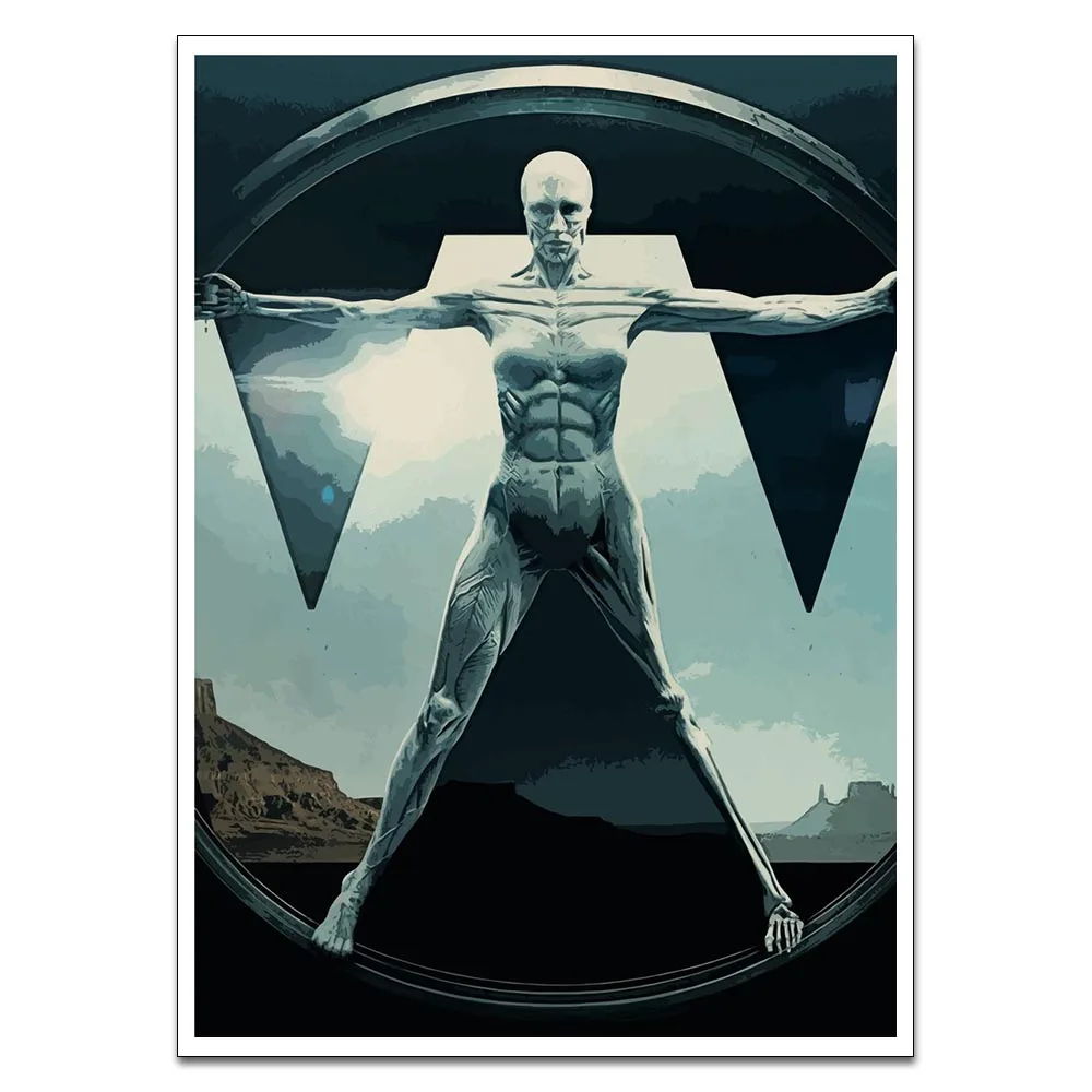 Canvas Poster West-world Wall Art Painting Posters and Prints Nordic Pictures for Home Decor No Frame | Дом и сад
