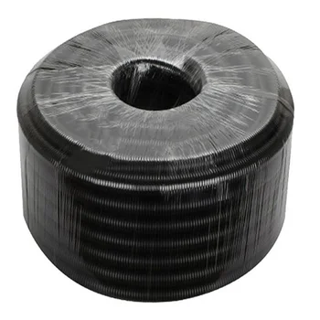 

98ft 1/2" Plastic Split Wire Loom Conduit Polyethylene Tubing Black Color Sleeve