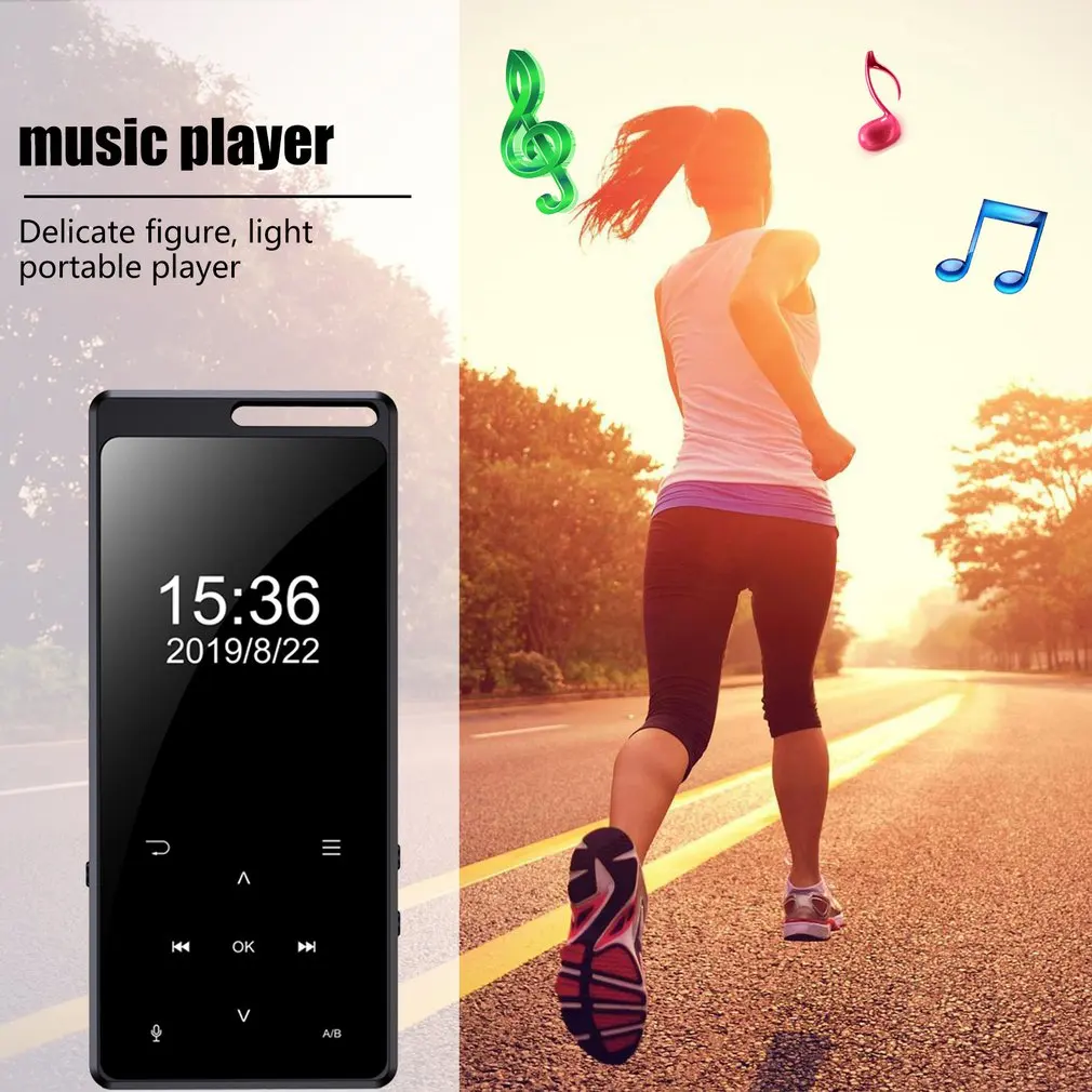 2.4 Inch Screen K7 Wireless External Mp3 Touch Screen Mp4 Music Player Student Version Mp3 Player Walkman