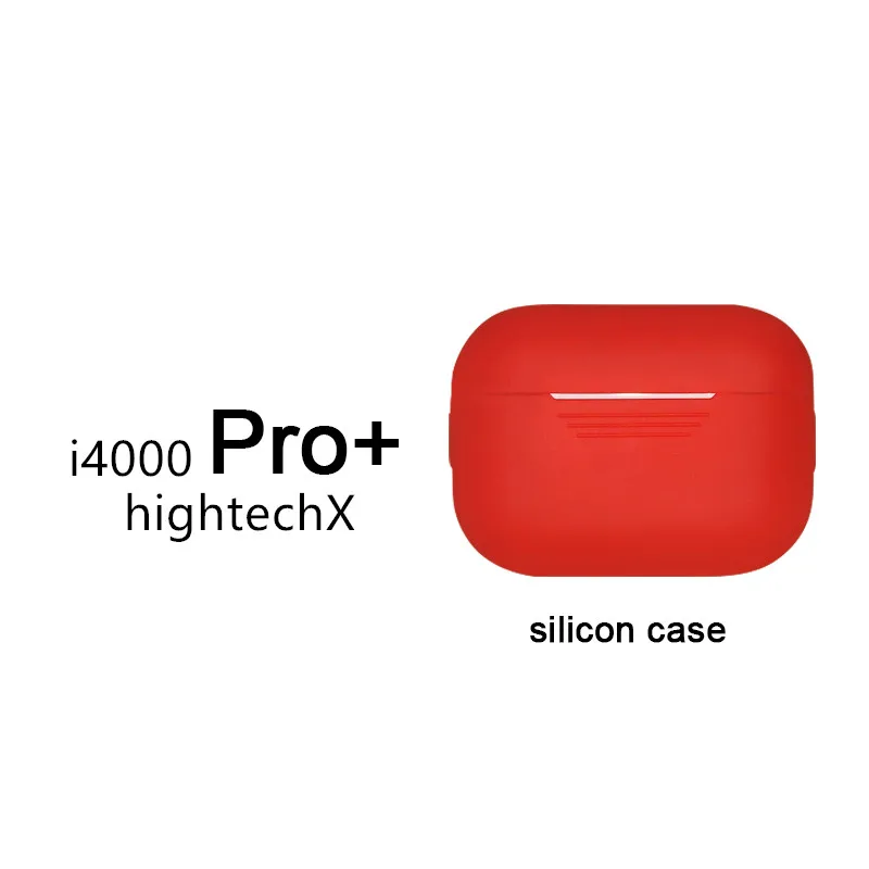 i4000pro kit red I4000 Pro HightechX edition TWS беспроводные наушники Bluetooth наушники 8D bass Наушники Pk pro i60 i200 i500 i1000 i9000 i20 TWS - Цвет: i4000pro kit red