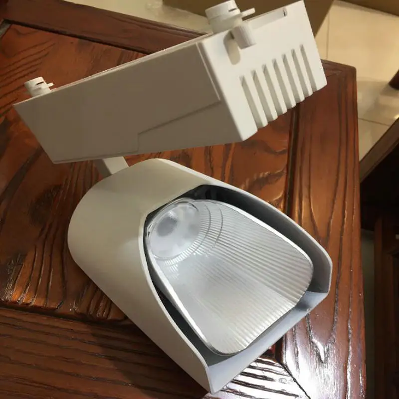 NEW fashion 40W COB LED track light 120degrees angle Rail lamp backdrop lighting fixture spot lighting