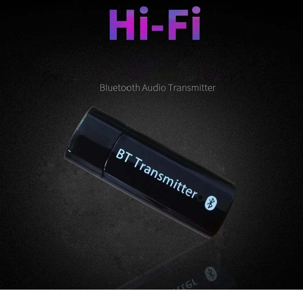 USB Bluetooth передатчик Bluetooth беспроводной динамик приемник беспроводной музыкальный передатчик USB адаптер питания для телевизора ноутбука