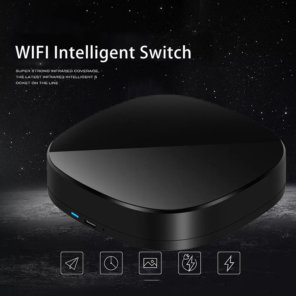 ИК пульт дистанционного управления умный дом WiFi Пульт ДУ, совместимый для Alexa Google Assistant One для всех управления