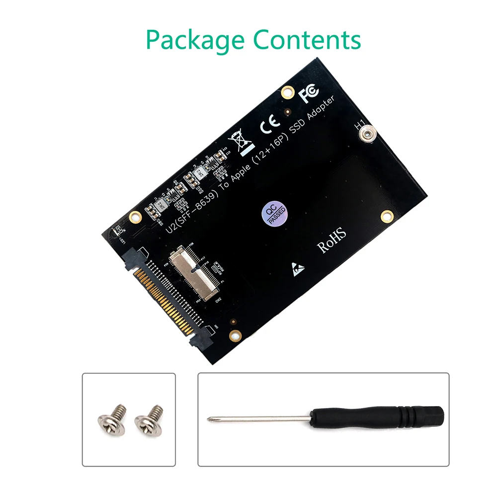 16.5 Диск PCIe SSD для SFF-8639(U.2) адаптера для 2013 MacBook Air Pro retina SSD(не SATA Интерфейс - Цвет: 16.5