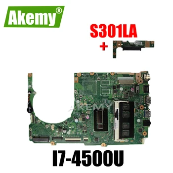 

send board+S301LA Motherboard REV2.0 2G I7 cpu For Asus S301L Q301 Q301LA Laptop motherboard S301LA Mainboard S301LA Motherboard