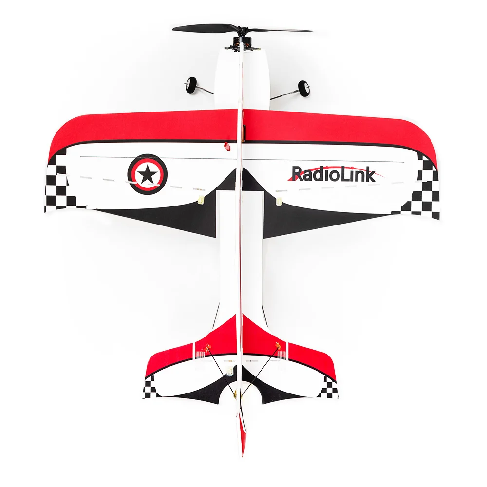Radiolink 2019 новый бренд 3D самолет с неподвижным крылом несколько режимов полета свет и портативный 2 км Расстояние полета