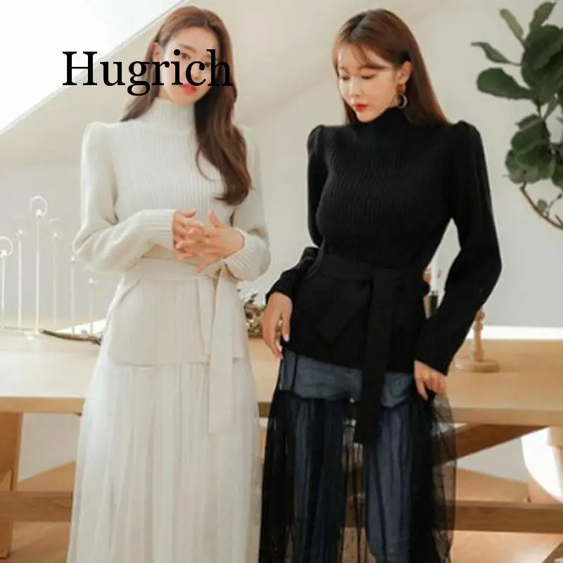 2020 Sweater Women's pullover Long Sleeve Autumn and Winter New Slim Solid Color Thicken Wild knitting Sweater 2020 Sweater Women's pullover Long Sleeve Autumn and Winter New Slim Solid Color Thicken Wild knitting Sweater