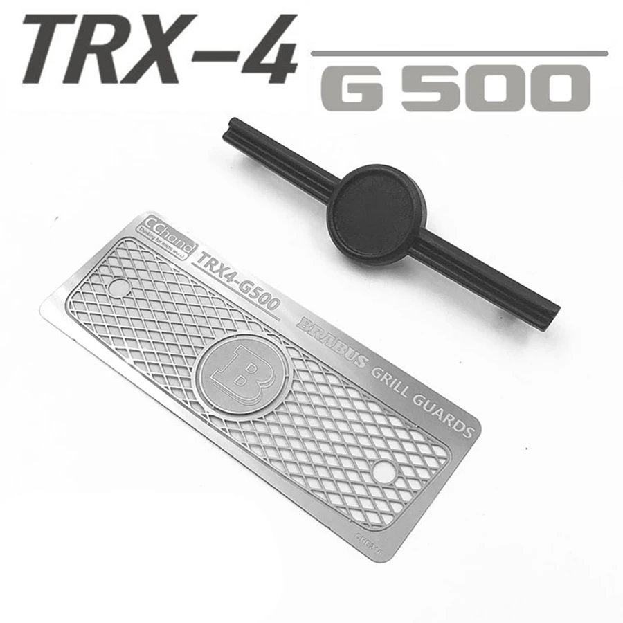 

Rc Toys Model Car BRABUS METAL GRILLE GUARDS Fit For TRAXXAS TRX-4 BENZ G500 Remote Control Toy Upgrade Parts