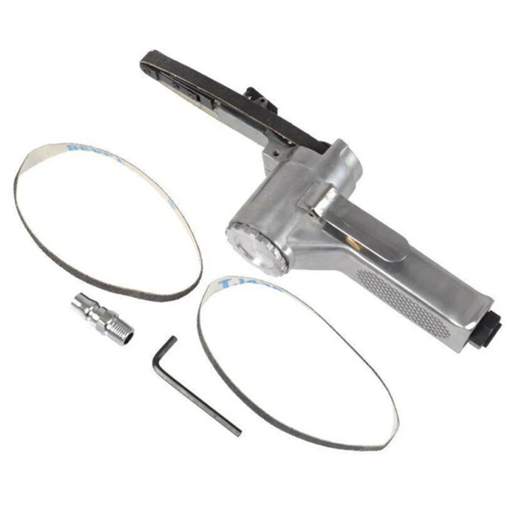 

Plastic Air Belt Sander Metal Polishing Workshop Tools Set Supplies Kit