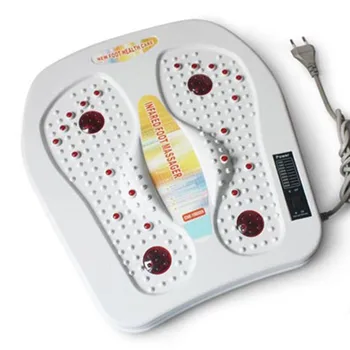 

Electric Foot Massager Pad Feet Muscle Stimulator Infrared Heating Kneading Pressure Pain Relief Foot Massager Health Care Tool