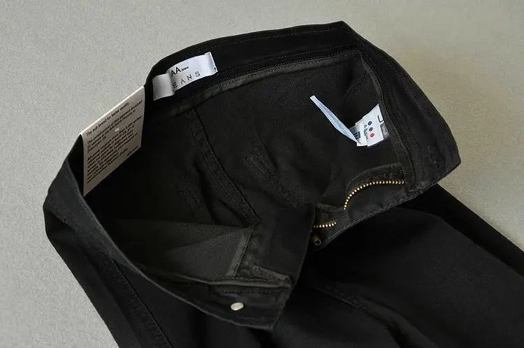 Джинсы aajeans в европейском и американском стиле, обтягивающие, эластичные, с высокой талией, женские ковбойские леггинсы, женские