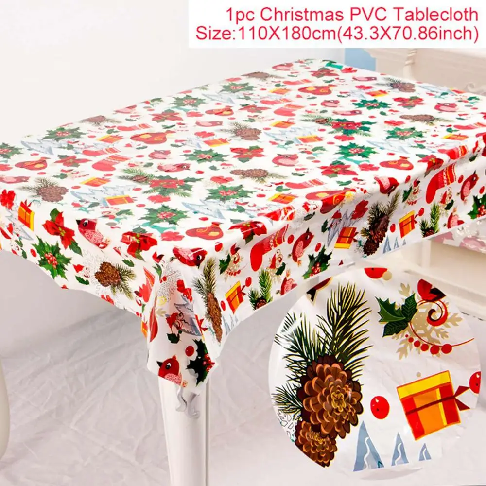 F Christmas Fruit Huiran, Веселый новогодний фартук, Санта-Клаус, рождественские украшения для дома, Navidad, счастливый год, Рождество, кухня Noel - Цвет: F Christmas Fruit