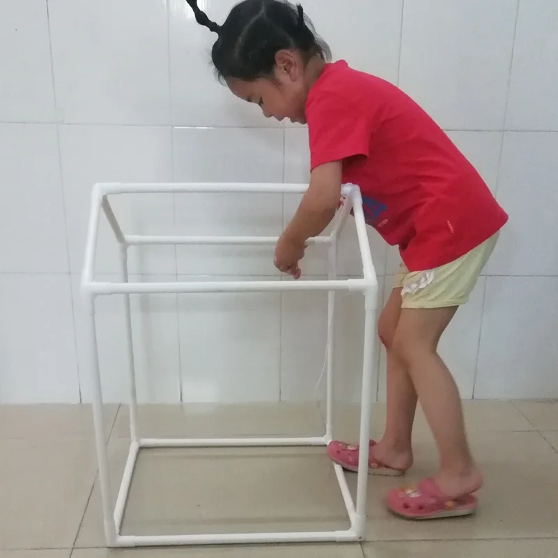plastic pet house game room width 45cm -5