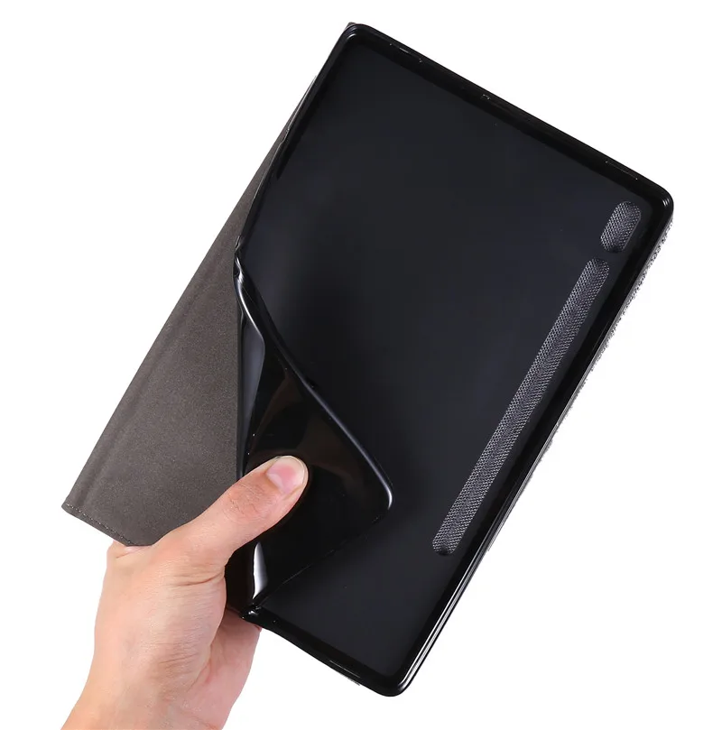 Тряпичный чехол для Sansung Galaxy Tab S6 10,5 SM-T860 SM-T865 10," Tablet Capa Funda чехол с картой Solts+ пленка+ ручка