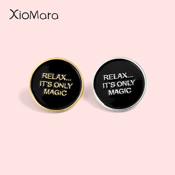 

The Craft Enamel Pin Magical Inspirational Quotes Movie Jewelry Badge Wizard Enamel Brooch Lapel pins For Kids Friends Gifts