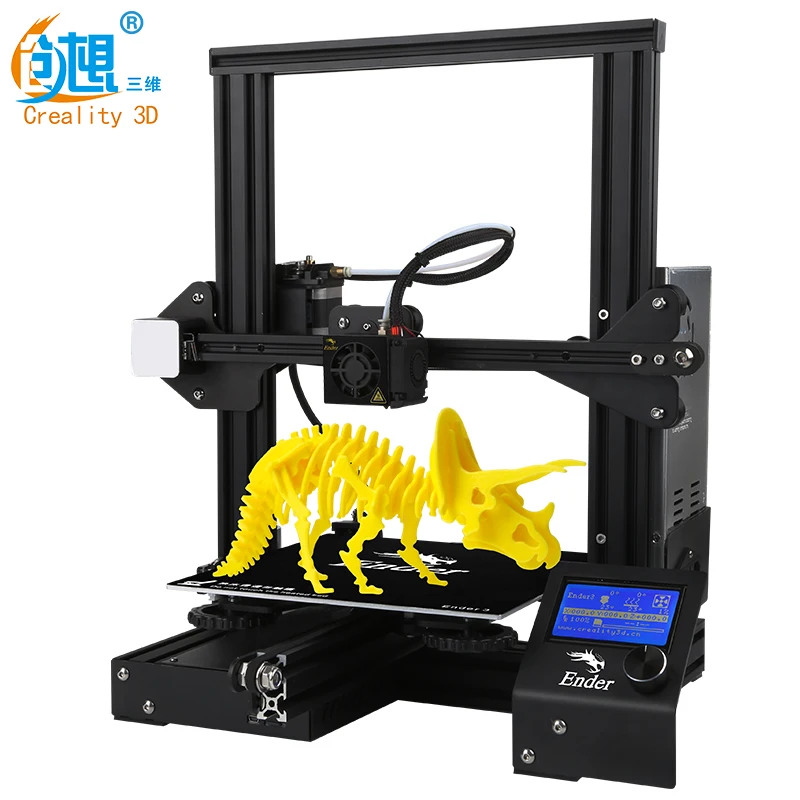Хит продаж! CREALITY 3D принтер Ender 3/3PRO/3X с 3 насадками/2PLA/силиконовый обновленный Cmagnet