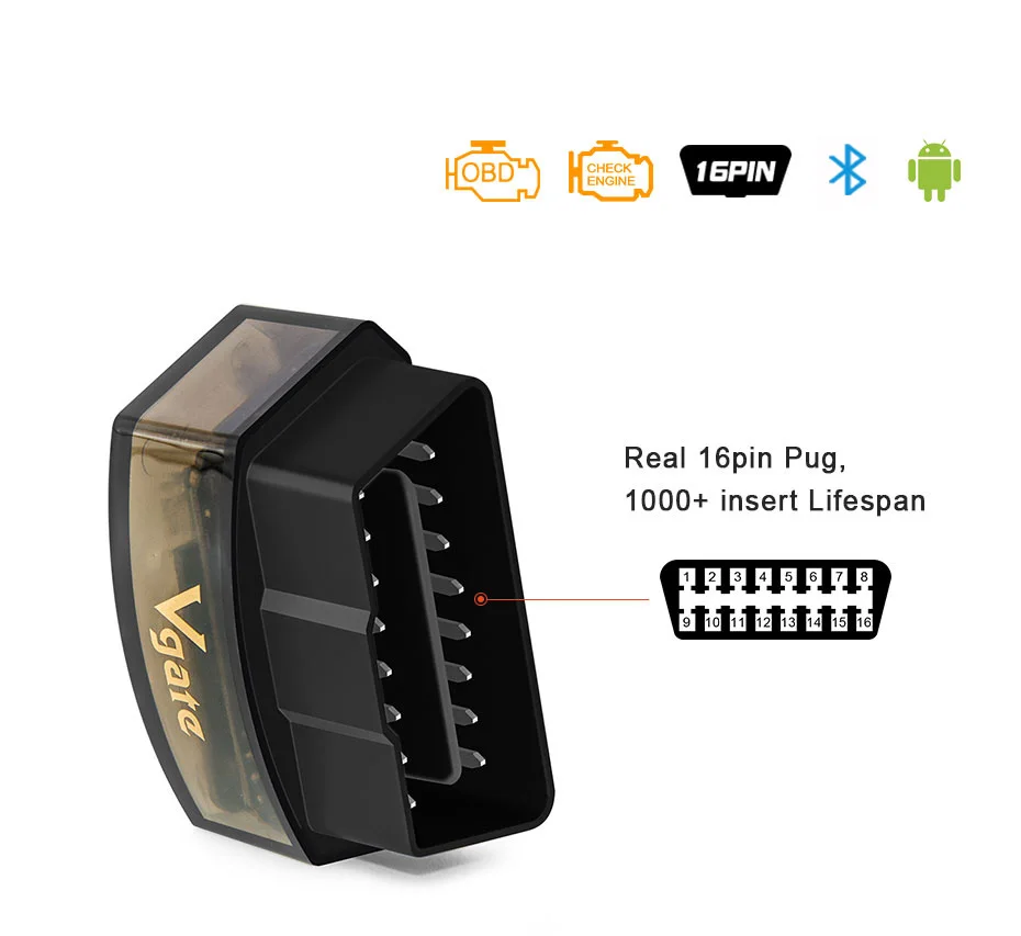 Vgate ELM327 v2.2 iCar Pro obd2 Bluetooth 4 0 для Android/IOS OBD 2 iCar2 автомобильный диагностический сканер