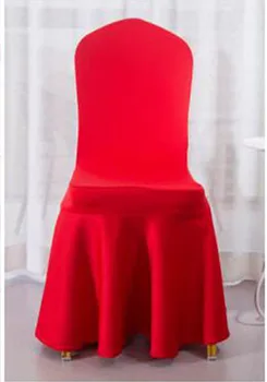 

High Quality 50 PCS Big Skirting Spandex Chair Cover Sashes For Wedding&Party&Hotel&Banquet&Home Decoration