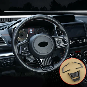 

4pcs/Set Steering Wheel Switch Cover Trims Decor ABS Plastic Accessoires Replacement For Subaru Forester Crosstrek XV