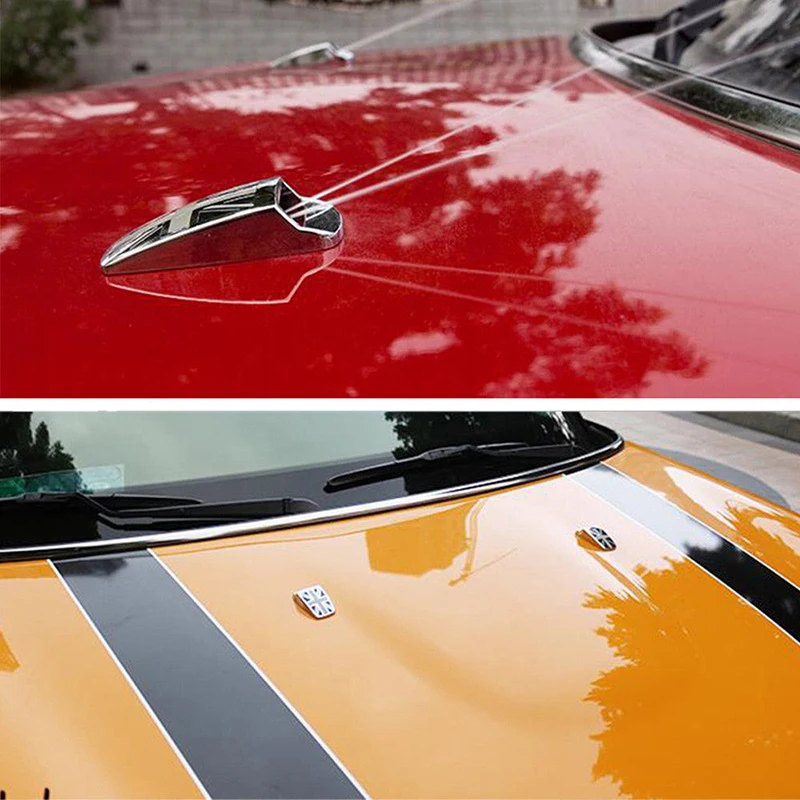 

Car Windshield Water Spray Wiper Nozzle Covers Set For Mini Cooper R56 R60 R61