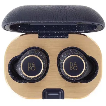 

E8 2.0 stardust blue True Wireless Earphones with mic 5.0 bluetooth headphone Qi Charging sports gaming headset for huawei iphon