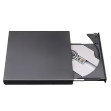 Draagbare Size Plug & Play Externe Drive USB 2.0 Brander CD + RW DVD Reader ROM CD Writer Geschikt Voor mac voor Win7/8/10