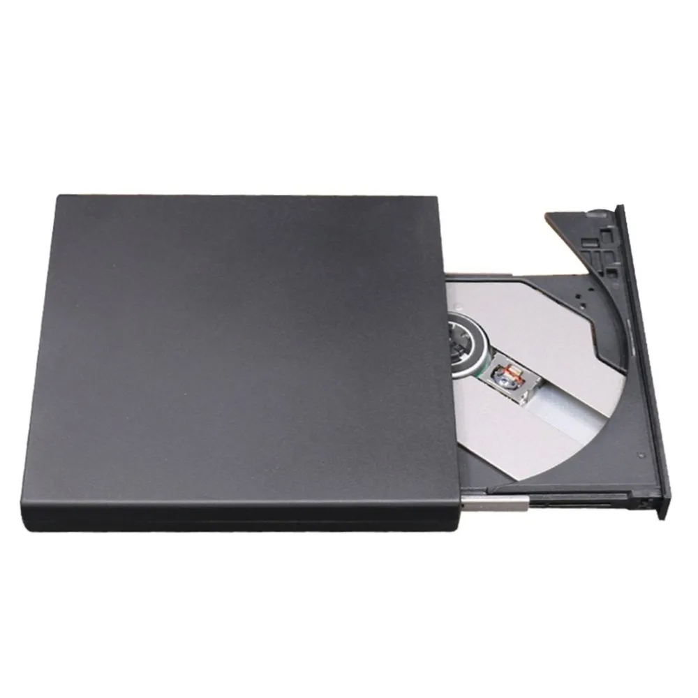  Draagbare Size Plug & Play Externe Drive USB 2.0 Brander CD + RW DVD Reader ROM CD Writer Geschikt 