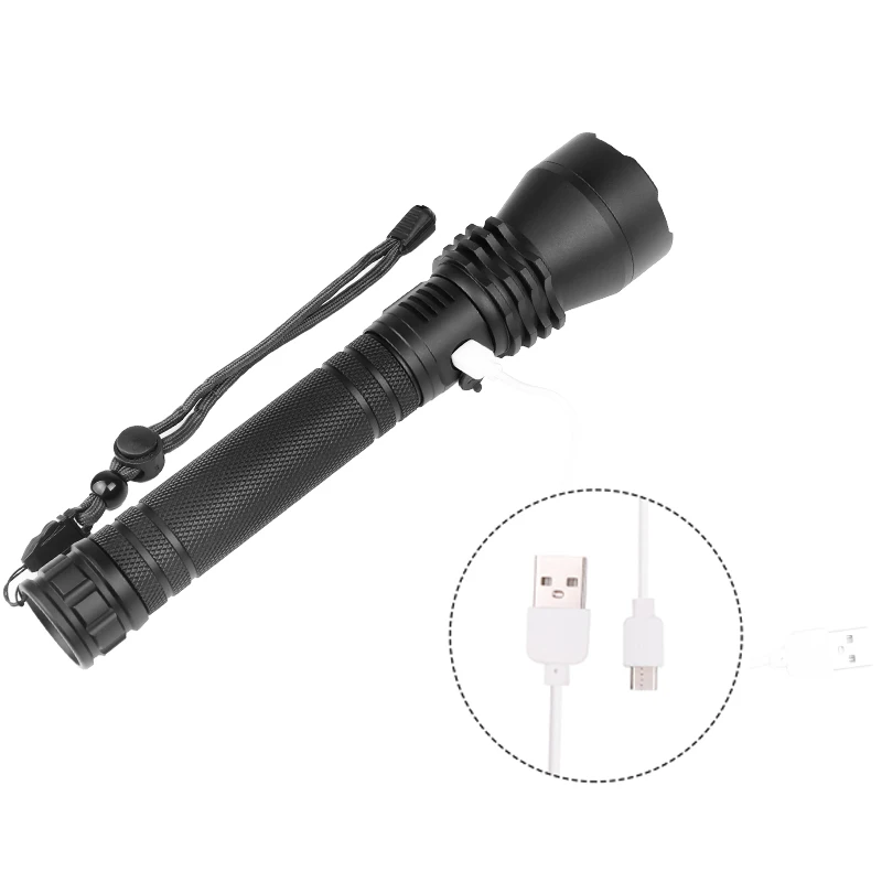 FengxingZ401285 XHP70.2 3900lm высокий мощный светодиодный фонарик перезаряжаемый светильник 18650& 26650 Батарея XHP50 Фонари