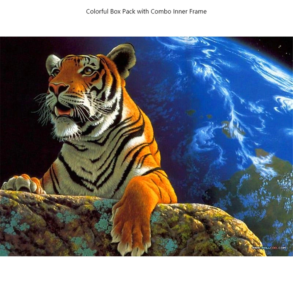 

CHIFEIYANG DIY Artwork Oil Painting for Decoration Painting by Number Gift Set with frame for Homebody's Depression-killer