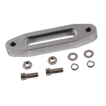 

187mm 7.36 inch Aluminum Hawse Fairlead for 3000-4000 LBs UTV / ATV Winch Synthetic Rope Cable