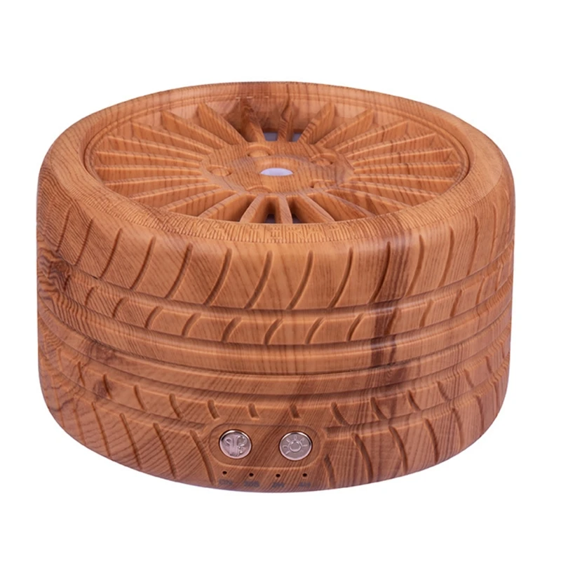 

300ml Tire Ultrasonic Aroma Essential Oil Diffuser Air Humidifier Night Light