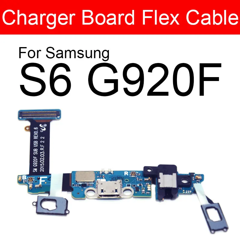 Фото USB плата для зарядки Samsung Galaxy S6 G920A G920F G920i G920K G920P G920R4 G920S G920T G920V G9200 зарядное устройство Doack Board №3