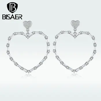 

Heart Shape Stud Earrings For Women Fashion Jewelry Brincos HXE006