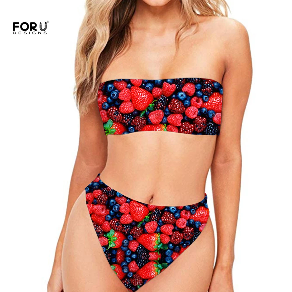 2 piece bandeau swimsuits