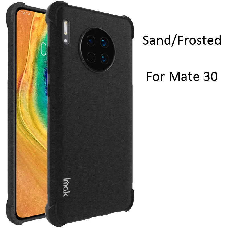 Frosted Surface IMAK Чехол с "воздушной подушкой" для huawei mate 30 Pro Lite Ударопрочный Мягкий ТПУ Силиконовые прозрачные чехлы - Цвет: Frosted Surface