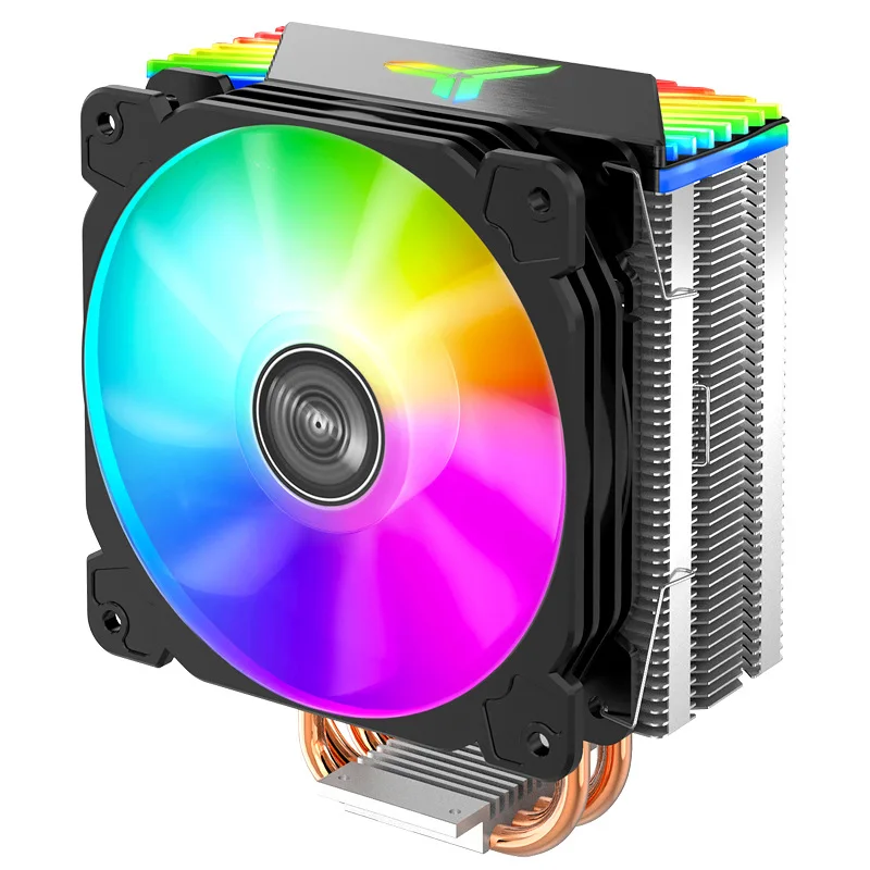 Jonsbo Cpu кулер 4 тепловые трубы башня радиатор 120 мм ШИМ 12 в синхронизация Rgb Led