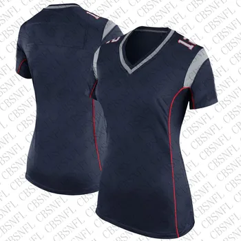 

Women's Tom Brady 12 Sony Michel 26 New England American Football Game Jersey James White 28 Julian Edelman 11 Jersey