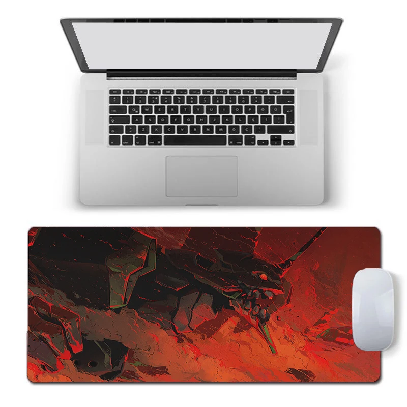 Evangelion Mouse Pad Anime Carpe Large 900x400 PC Gamer Computer Mausepad Varmilo Keyboard Gaming Accessories Desk Mat Mousepad