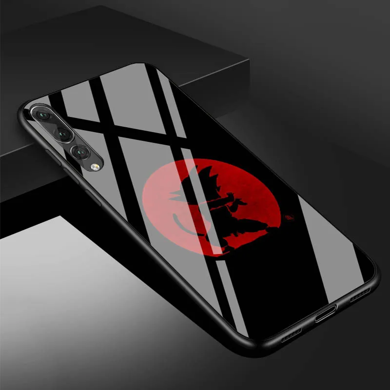 Чехол с логотипом Dragon Ball z super Goku из закаленного стекла для телефона huawei P20 P30 lite P20 P30 PRO MATE 20 lite 20 PRO Honor 10