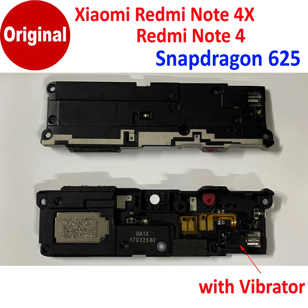 Original LoudSpeaker For Xiaomi Redmi Note 4X / Note4 Note 4 Snapdragon