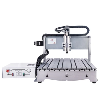 

CNC Router Engraver 6040Z-S800 Milling Machine 3/4 Axis Wood NEW 0.8KW VFD Water Cooling Spindle Ball Screw