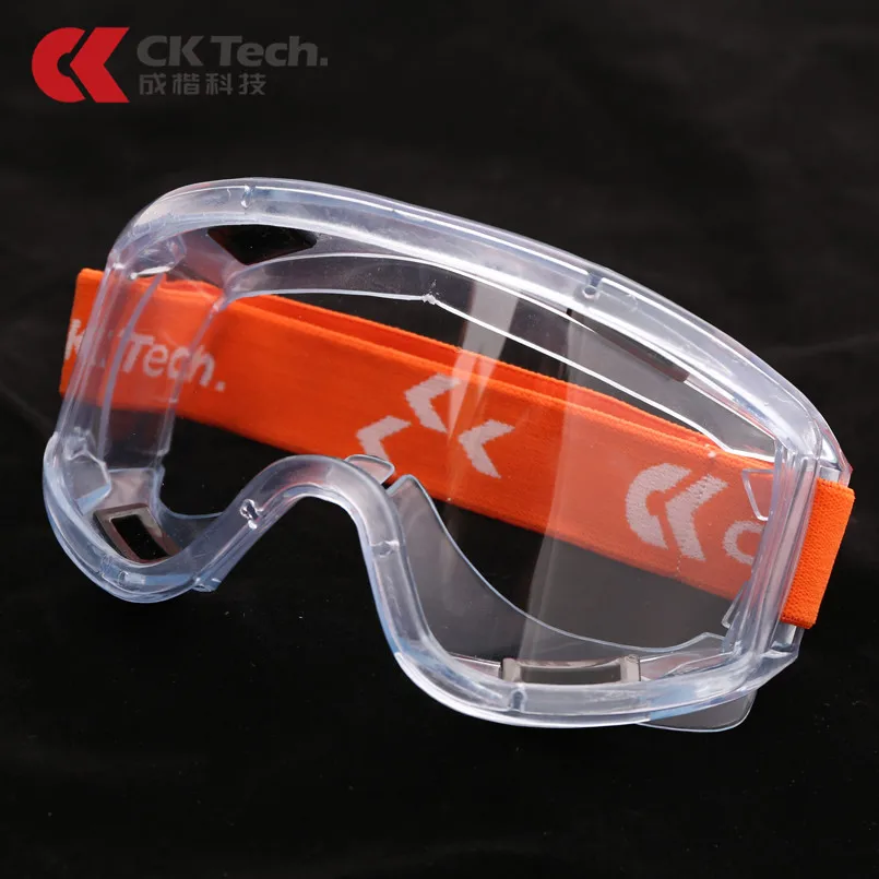 CK Tech. Protective GLASSES Big Vision Chemistry Safety Goggles Anti-fog Anti-splashing safety glasses for work