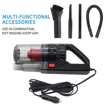 

12V 6000PA Car Vacuum Cleaner Cyclonic Wet/Dry Auto Aspirador Coche Car Portable Handheld Vacuums Cleaner Automoble Wash Tools